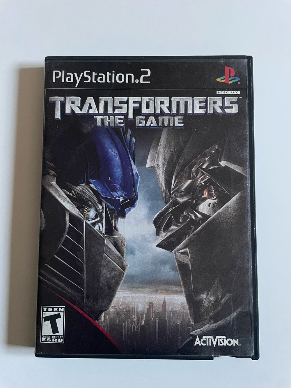 PS2 Tranformers The Game Video Game Y2K